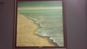 Obraz " Spokój morza" 80x80 cm